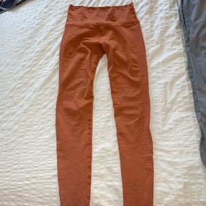 Alphalete Burnt Orange Halo Leggings